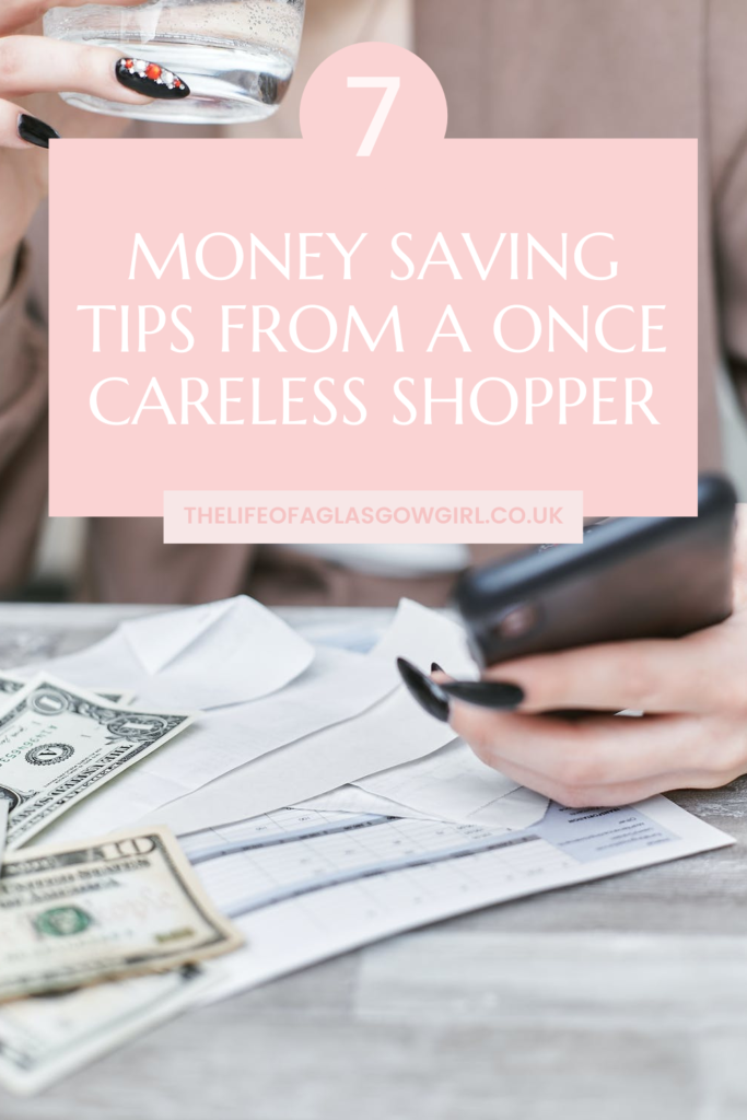 7 Money Saving Tips pinterest image