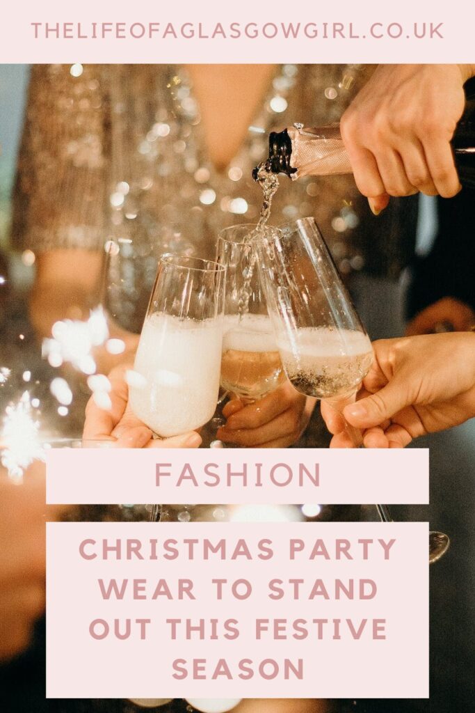 Christmas Party Wear to Stand Out this Festive Season Pinterest Graphic