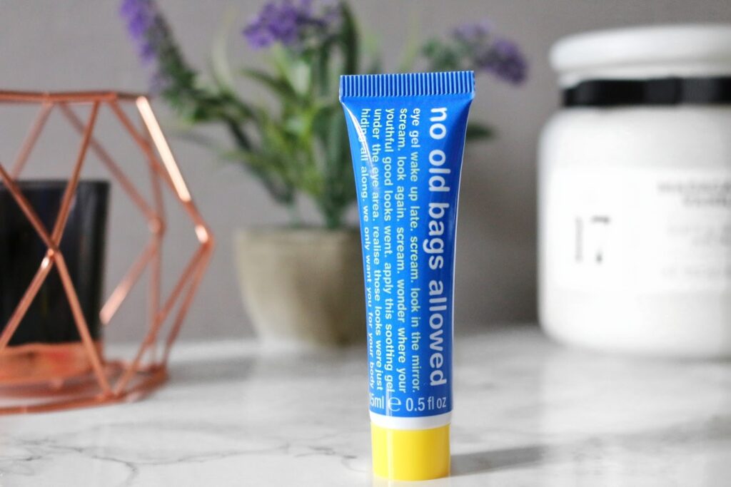 Close up of No Old Bags Allowed Eye Gel