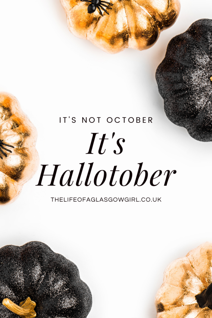 It's not October Pinterest image