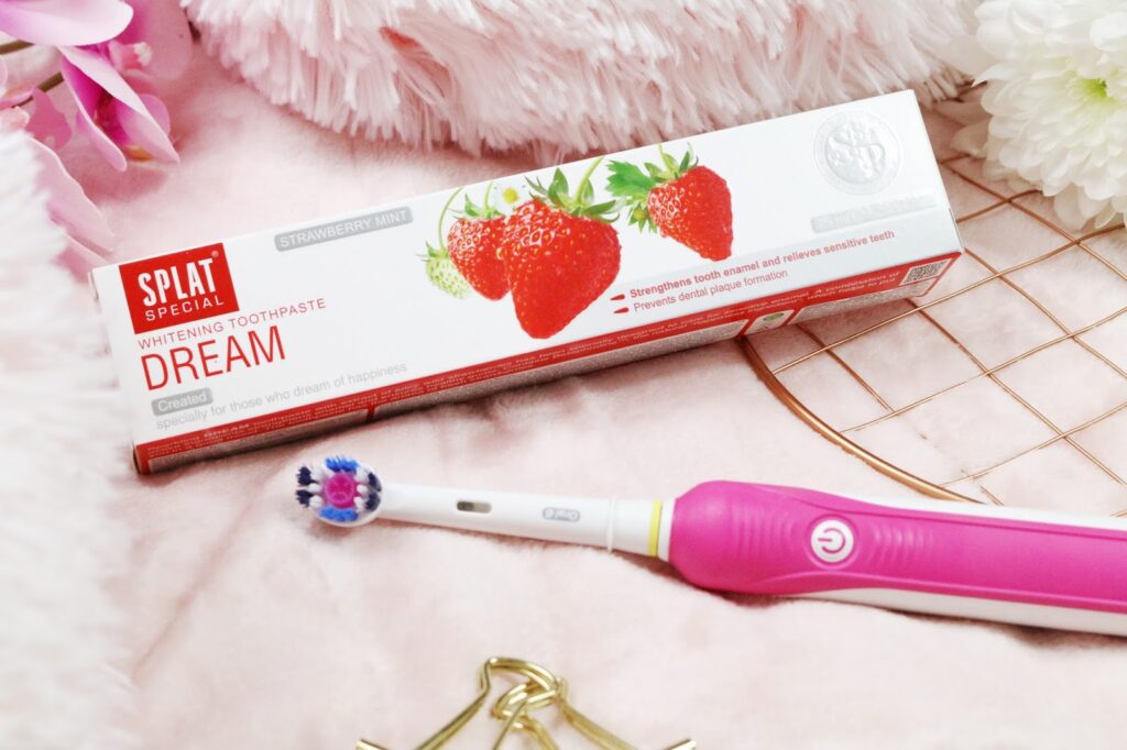 Photo taken by Ofaglasgowgirl of SPLAT Toothpaste box for the DREAM toothpaste