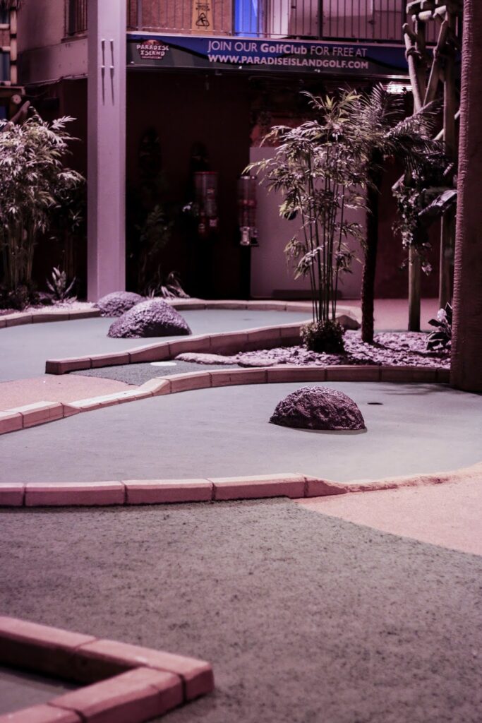 Photo of one of the holes in Paradise Island Adventure Golf