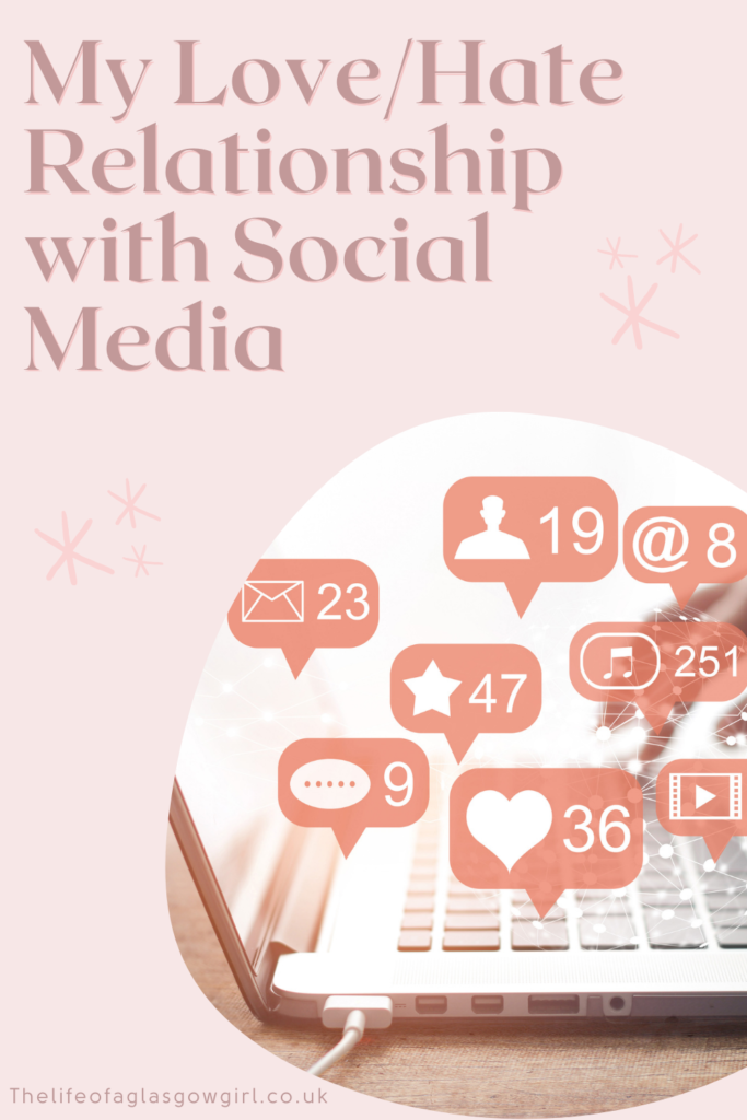 Relationship with social media Pinterest Image