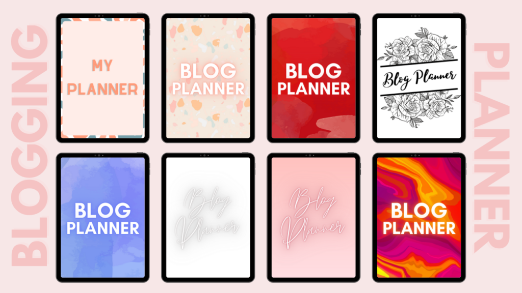 Blogging Planner