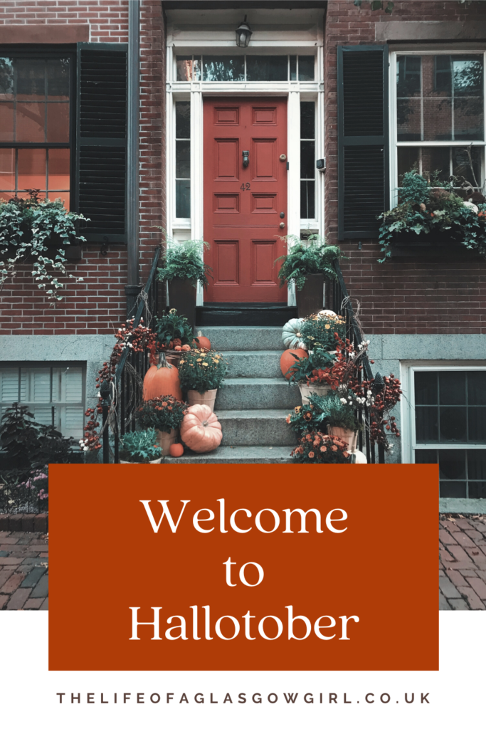 Welcome to Hallotober | What it is & why I use this Term Pinterest graphic