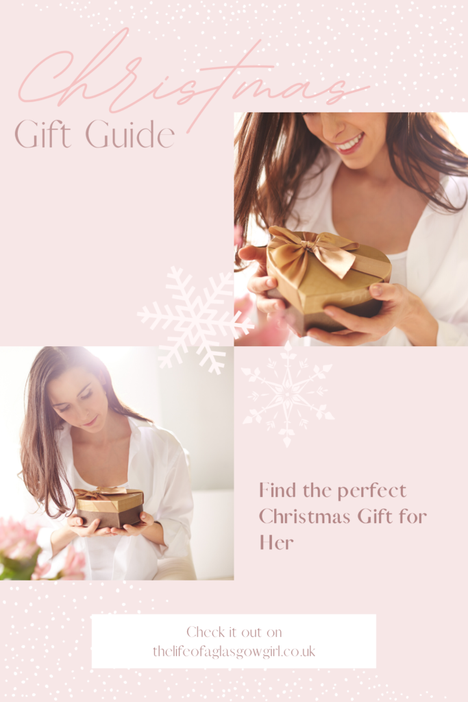 Christmas Gift Guide: Gifts for Her Pinterest Image