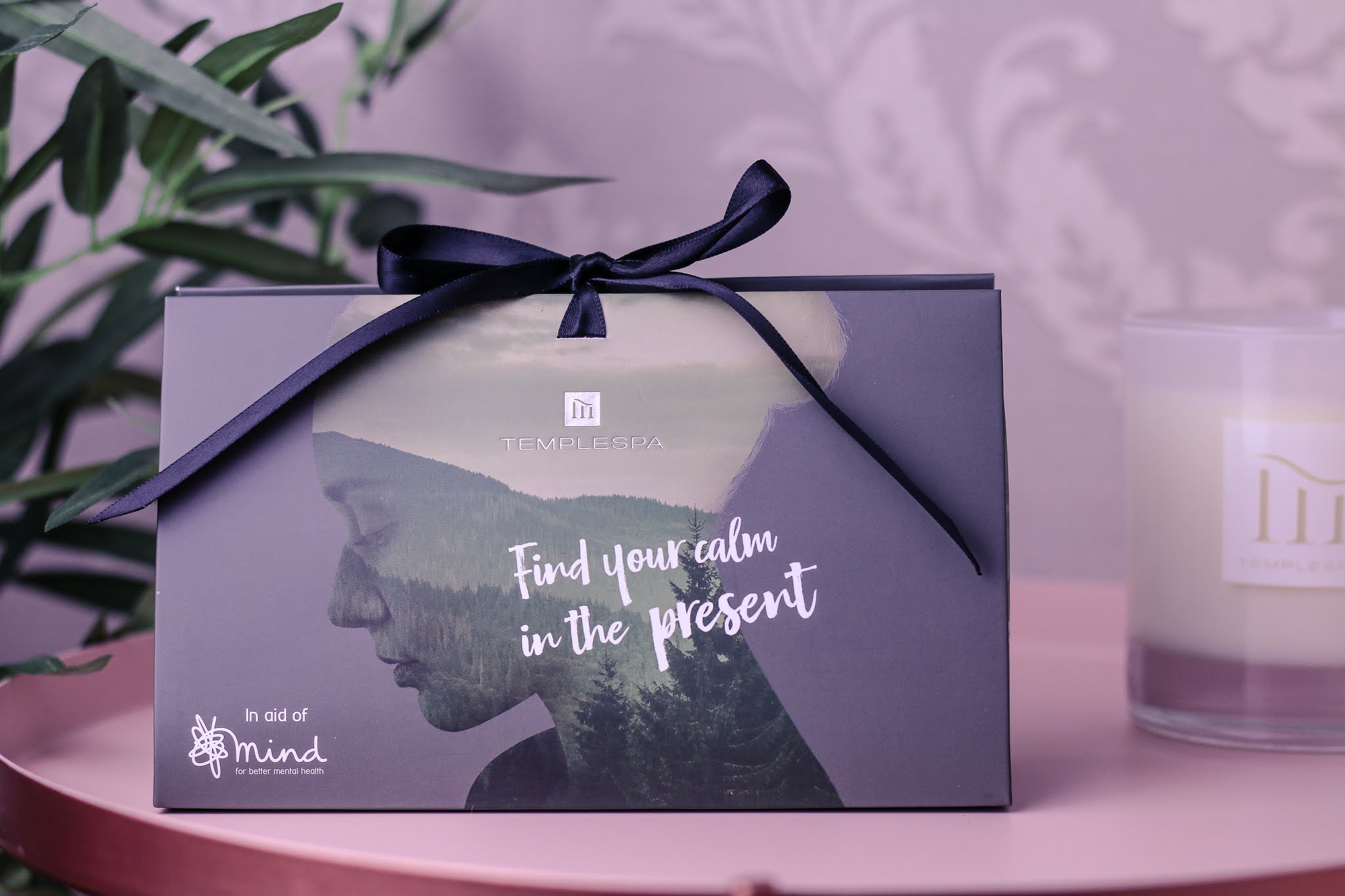 Temple spa find your calm set Close up of the Temple spa find your calm set