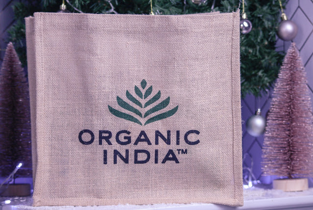 Close up of Organic India Tote bag