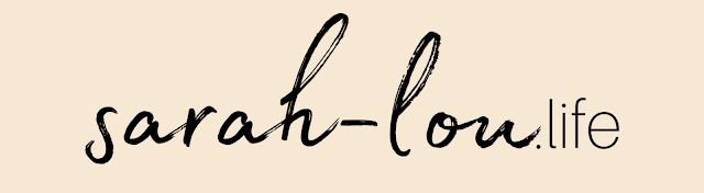 Sarah-lou.life blog header
