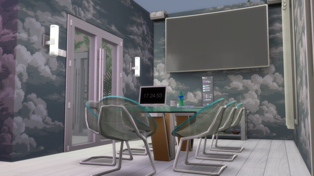 My Dream Studio screenshot from sims 4 - meeting room space