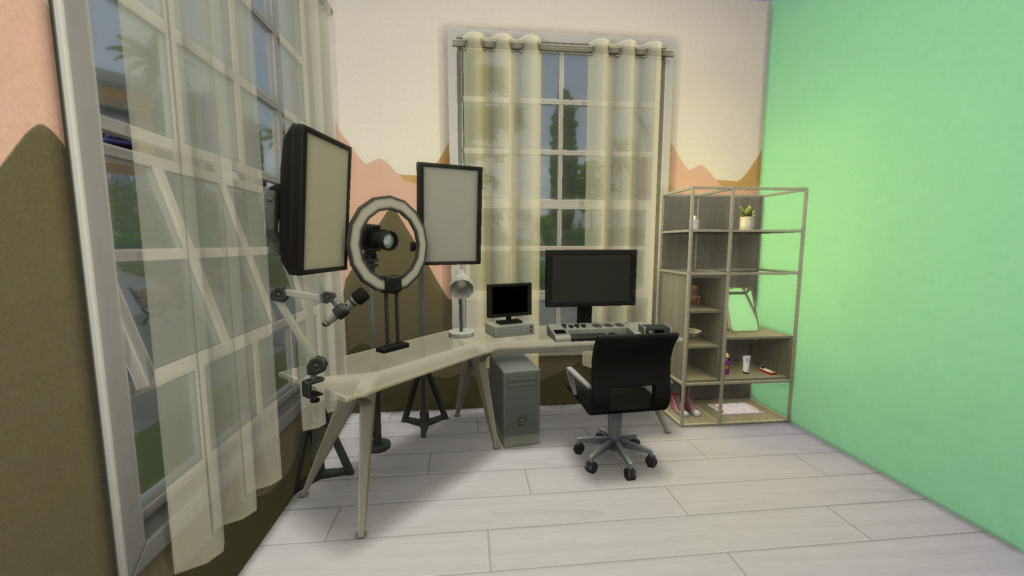My Dream Studio screenshot from sims 4 video space