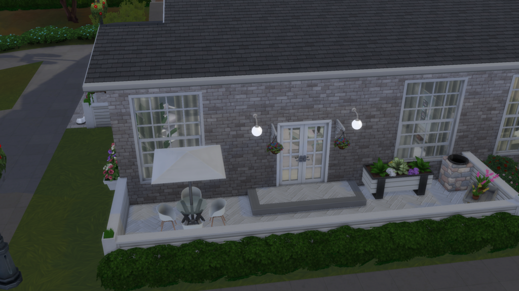 My Dream Studio screenshot from sims 4 - Outside area
