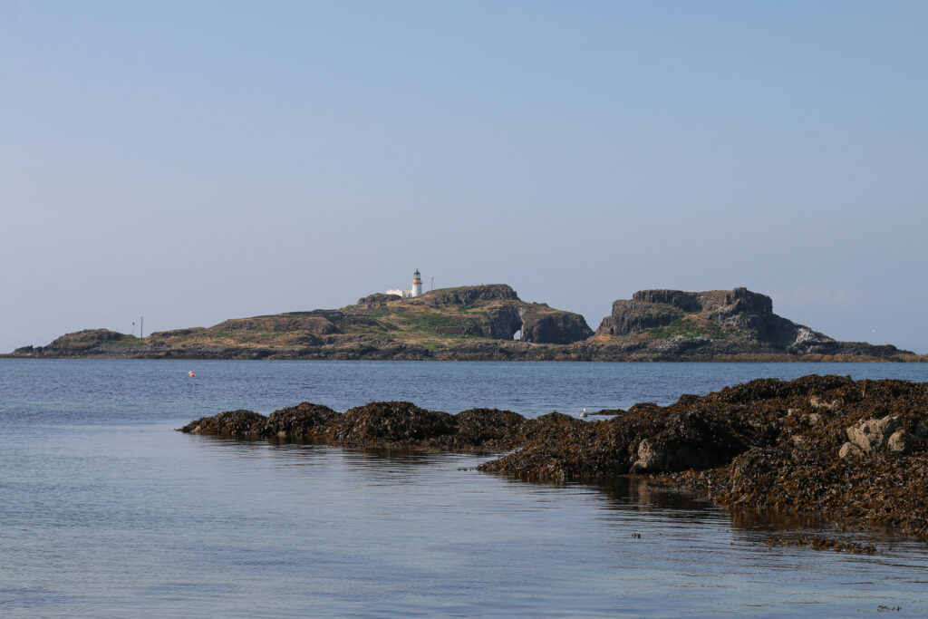 Wild Camping at Yellowcraigs beach in Scotland