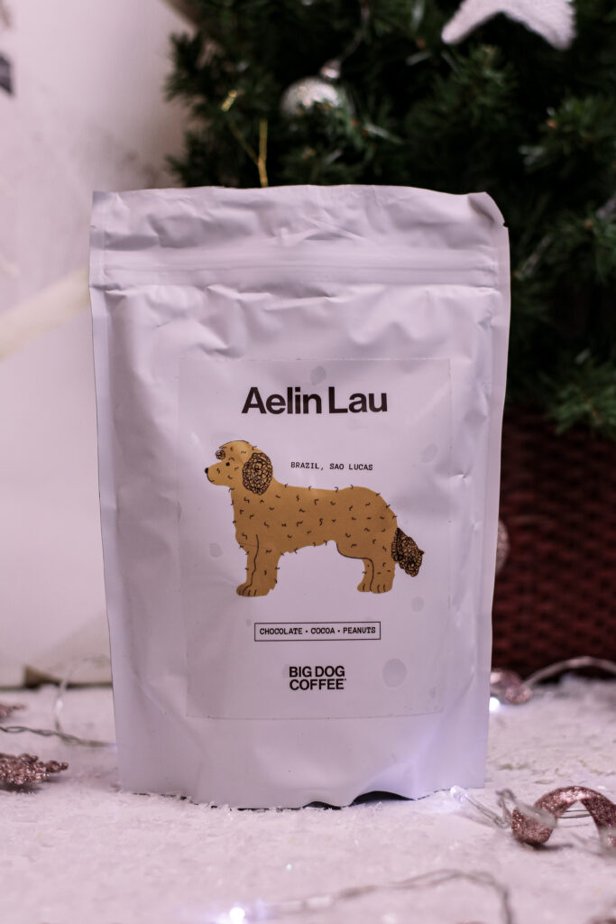 Close up photo of the coffee in the RiSE subsription box -  Big Dog Coffee 