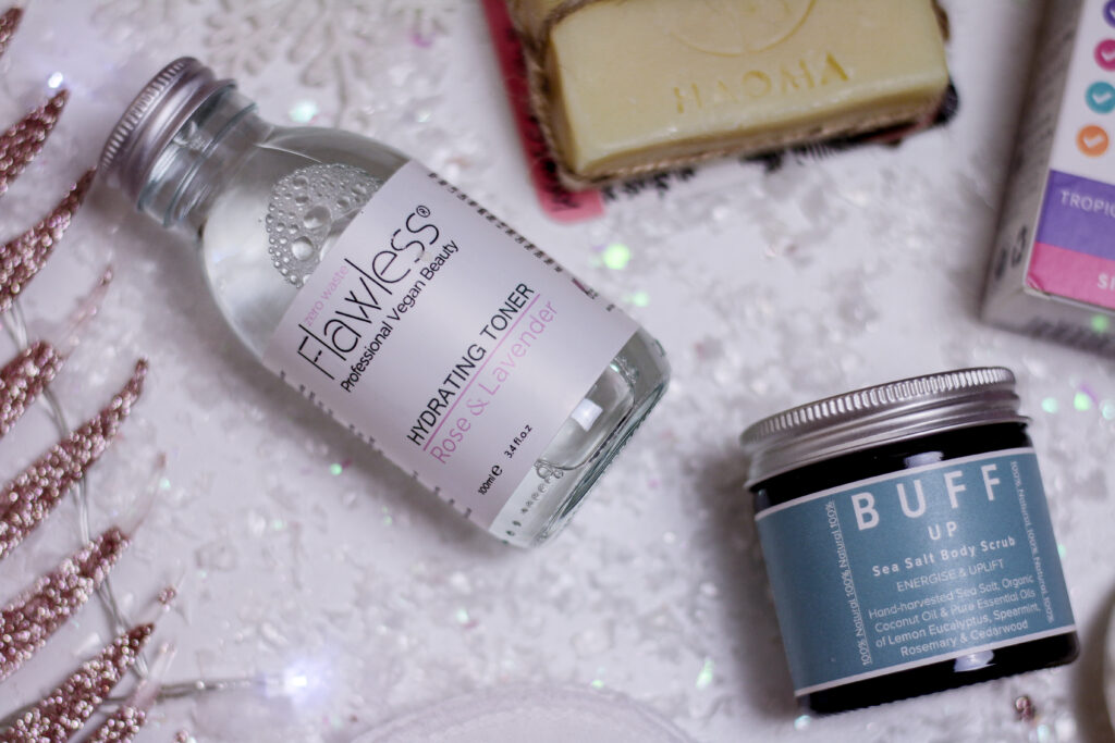 Close up of hydrating toner from Veo