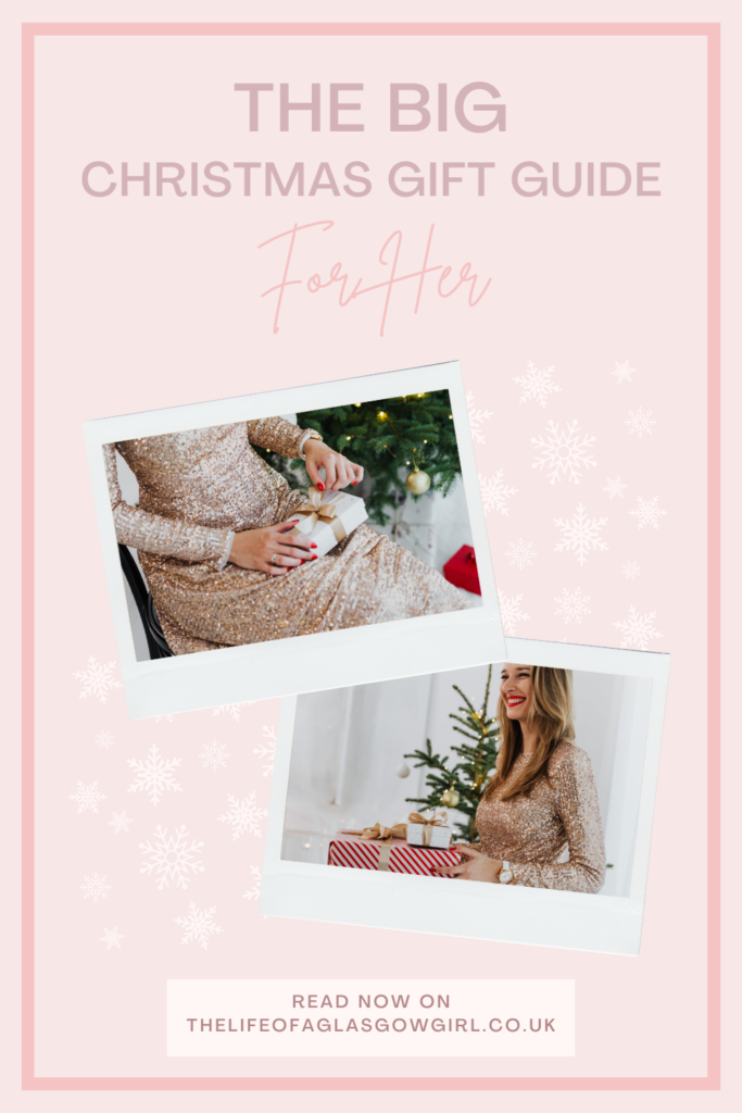 The Big Christmas Gift Guide For Her Pinterest Graphic