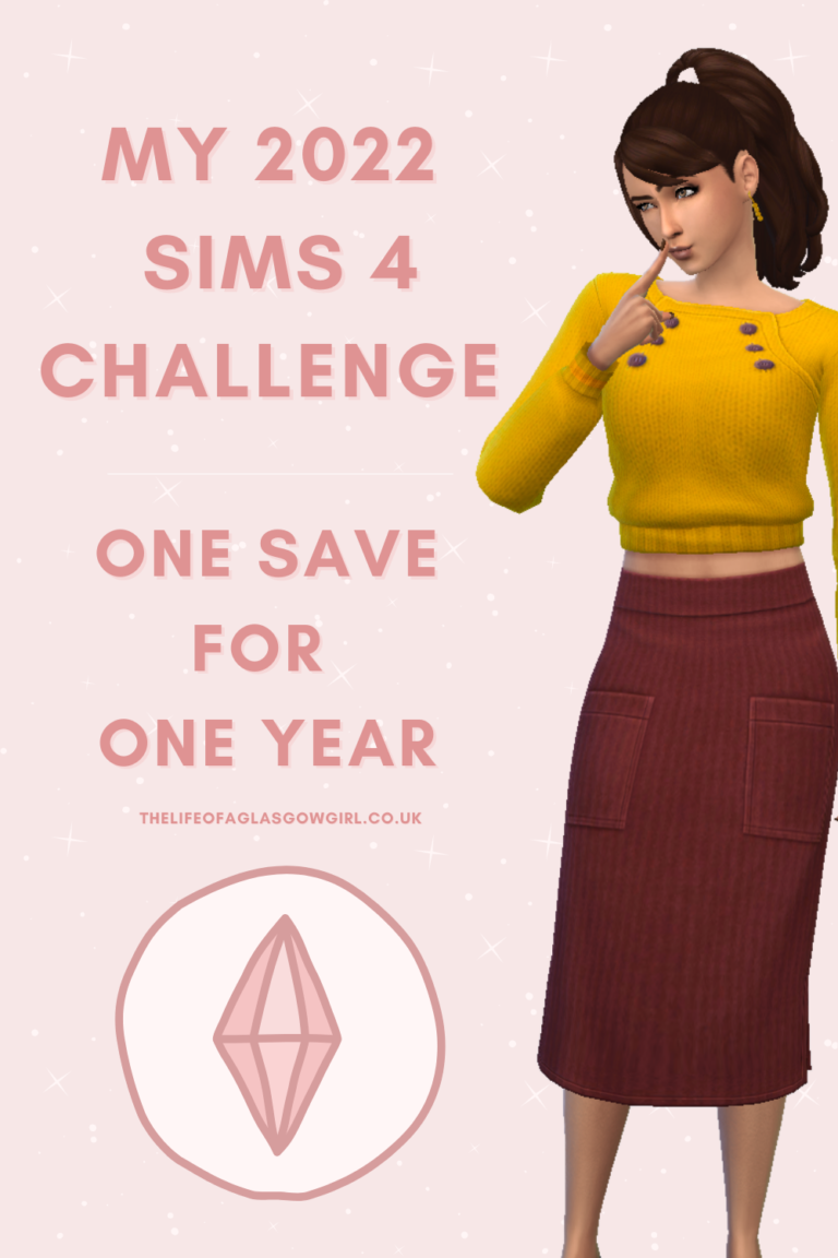 My 2022 Sims 4 Challenge | One Save for One Year