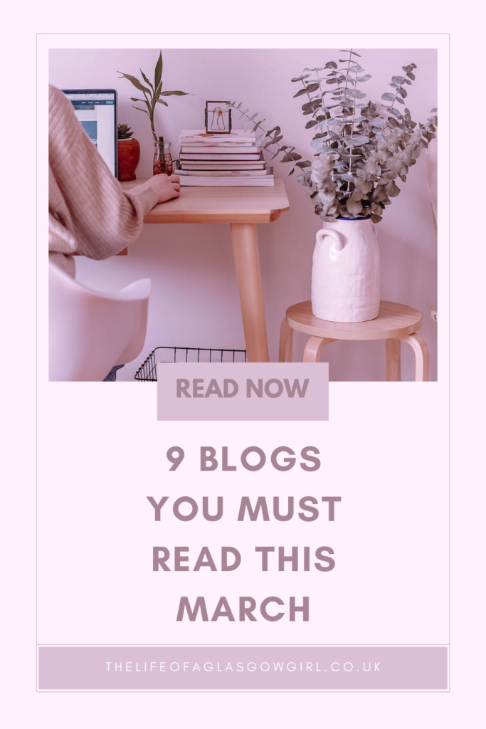 9 Blogs You Must Read This March Pinterest Graphic