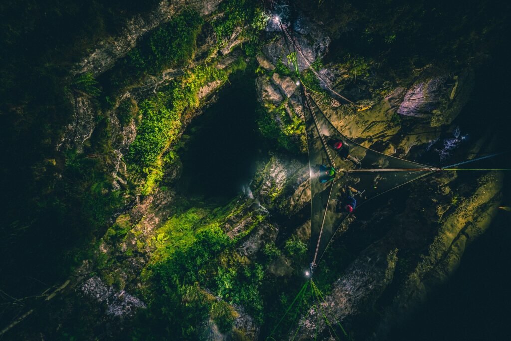 Stock photo from Pexels by Zak Bentley of Caving