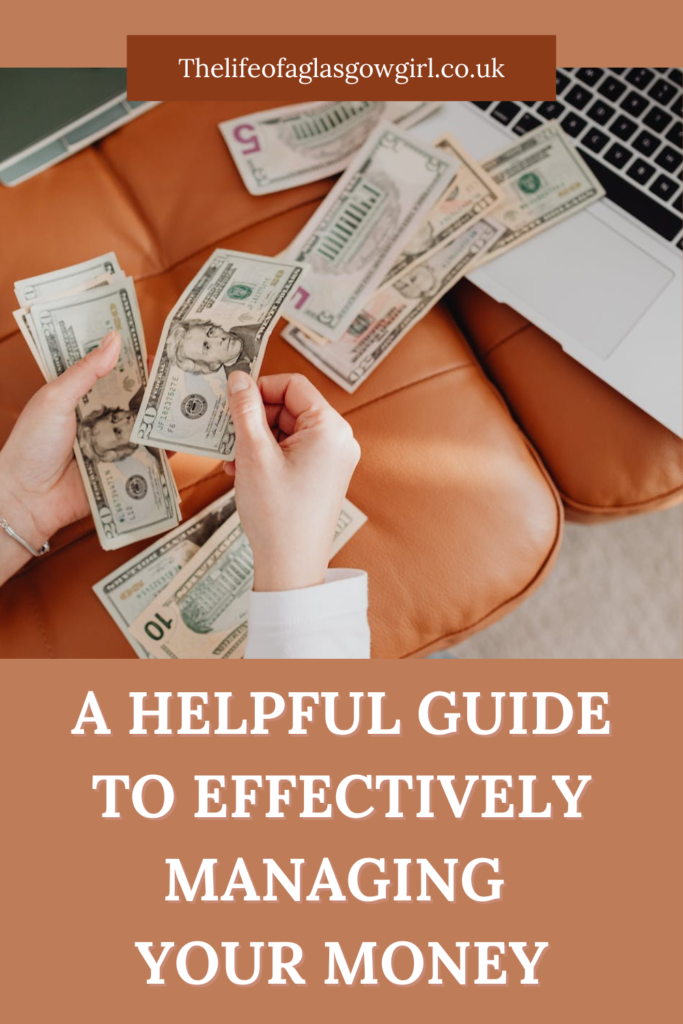 A Helpful Guide to Effectively Managing Your Money Pinterest Graphic