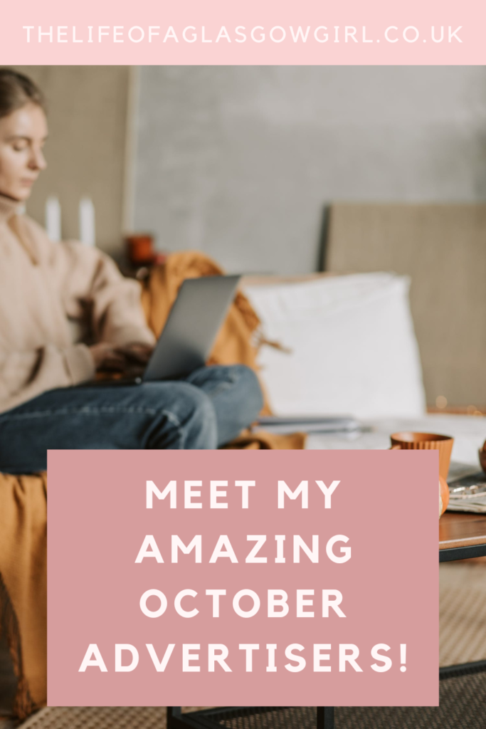 Meet My Amazing October Advertisers! Pinterest Graphic