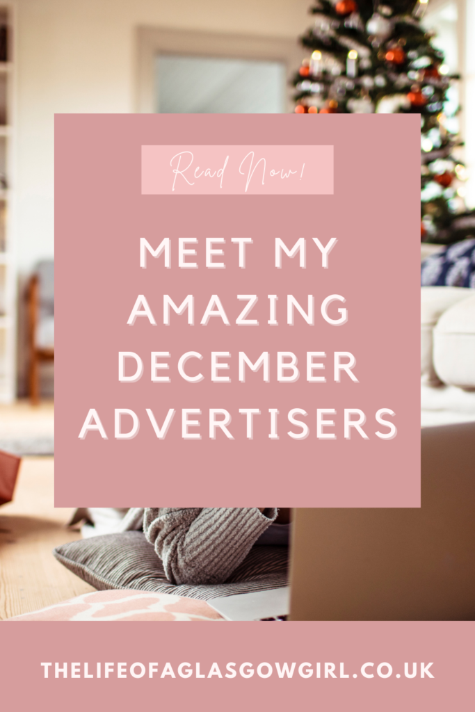Meet My Amazing December Advertisers! Pinterest Graphic