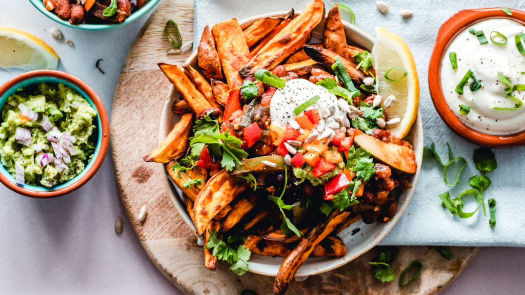 Stock photo from Pexels by Ella Olsson of food dishes on a table