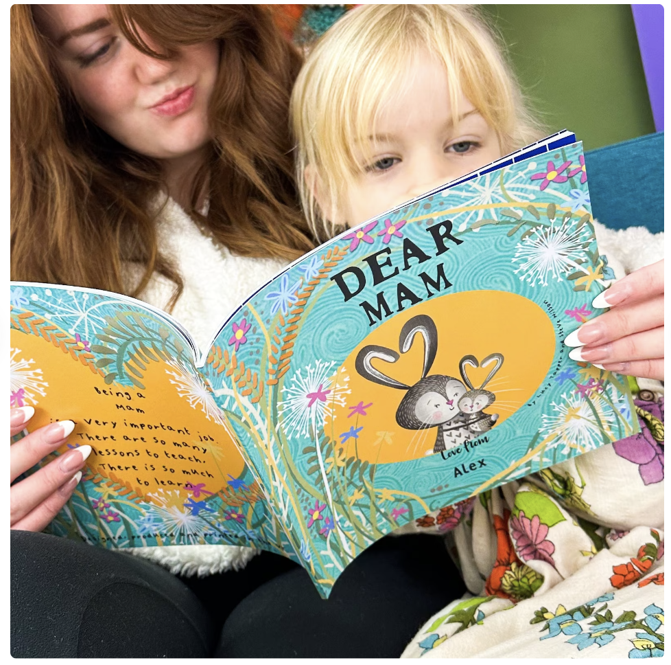 Photo of a personalised Dear Mummy book by FromLucyandCo on Etsy