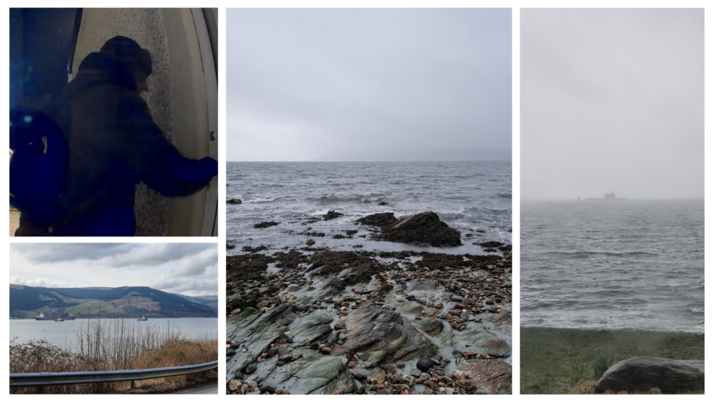 Photo collage of some Scotland scenery