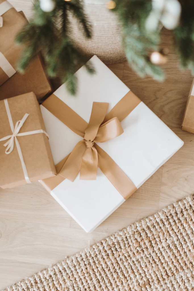 Stock photo from Canva by Floral Deco of Christmas Gifts Under the Tree