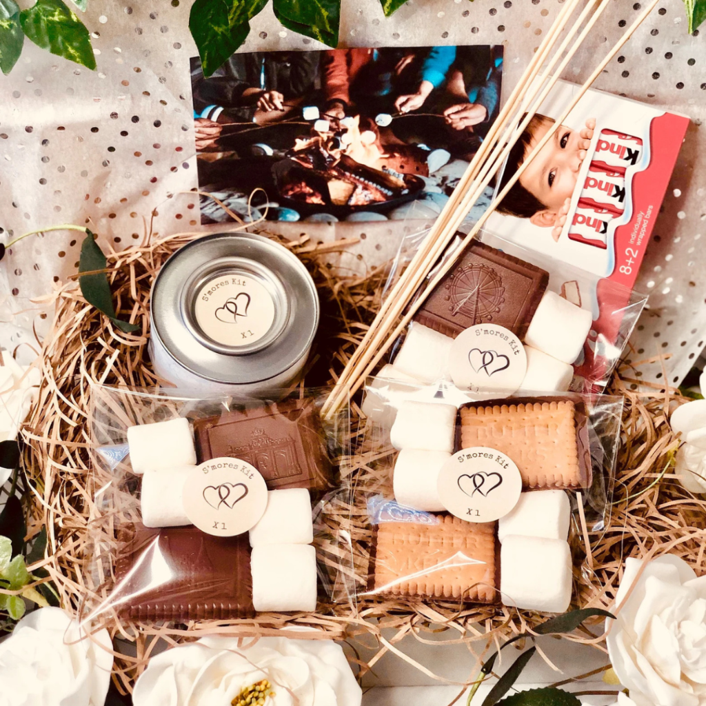 A photo of a S'ores kit by BRHampersCo on Etsy