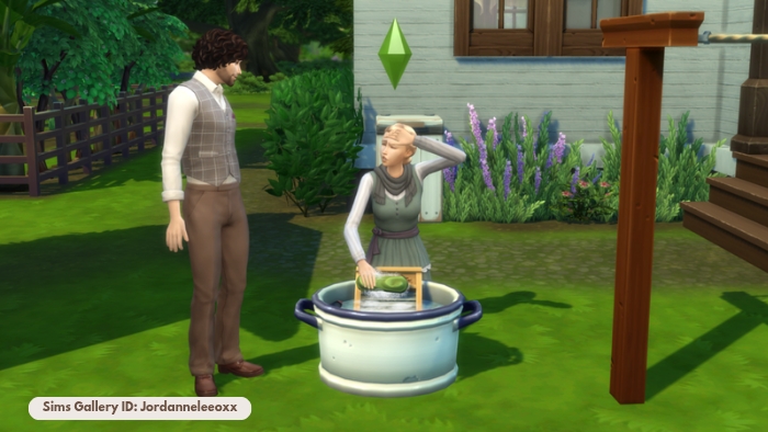 A screenshot by Ofaglasgowgirl of The Sims 4 Decades Challenge Game Play