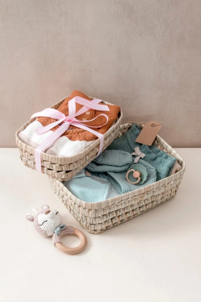 Stock photo from Canva of Newborn Baby Gift Sets