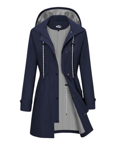 RITOSTA Womens Waterproof Jackets Hooded Lightweight Rain Coats