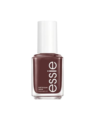 essie Original Nail Polish, 897 not to do, Deep Brown, Vegan, Nail Varnish