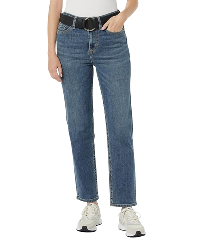 Amazon Essentials Women's High-Rise Straight Jean