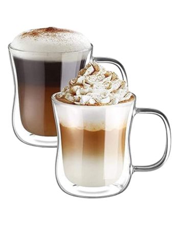 Image of two glass mugs