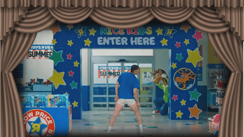 Screenshot from Roofman Movie